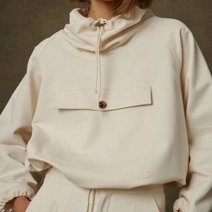 New w/o tags - Soeur Padre Organic Cotton Sweatshirt Ecru - M/L